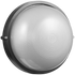Ellies Illume Series - AC Round Bulkhead - Aluminium + Glass - E27 Base -BK