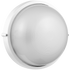 Ellies Illume Series - AC Round Bulkhead - Aluminium + Glass - E27 Base -WT