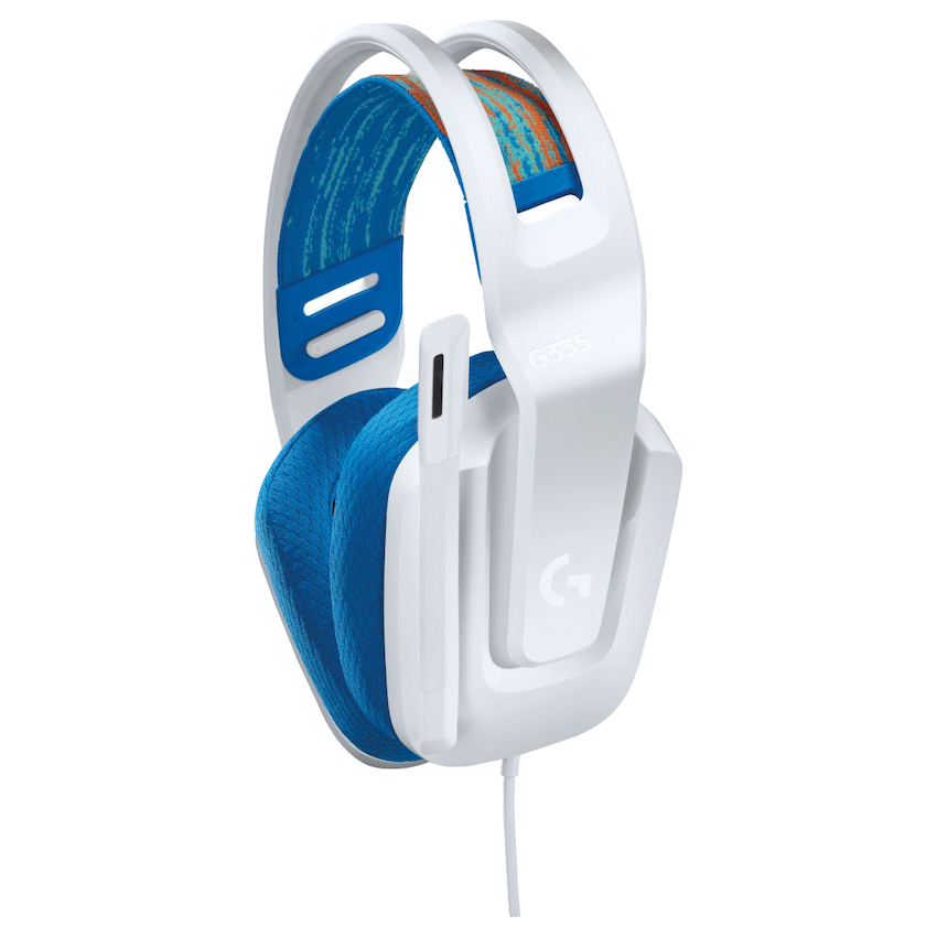 Logitech G335 3.5mm Wired Gaming Headset - White
