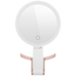 ZEN JestSet Series Portable Handheld LED Mirror - White