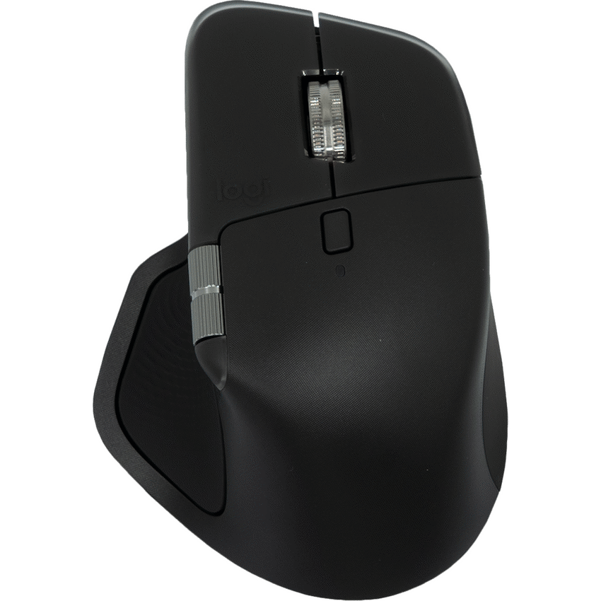 Logitech MX MASTER 4 High-Performance Wireless Mouse - Graphite Black