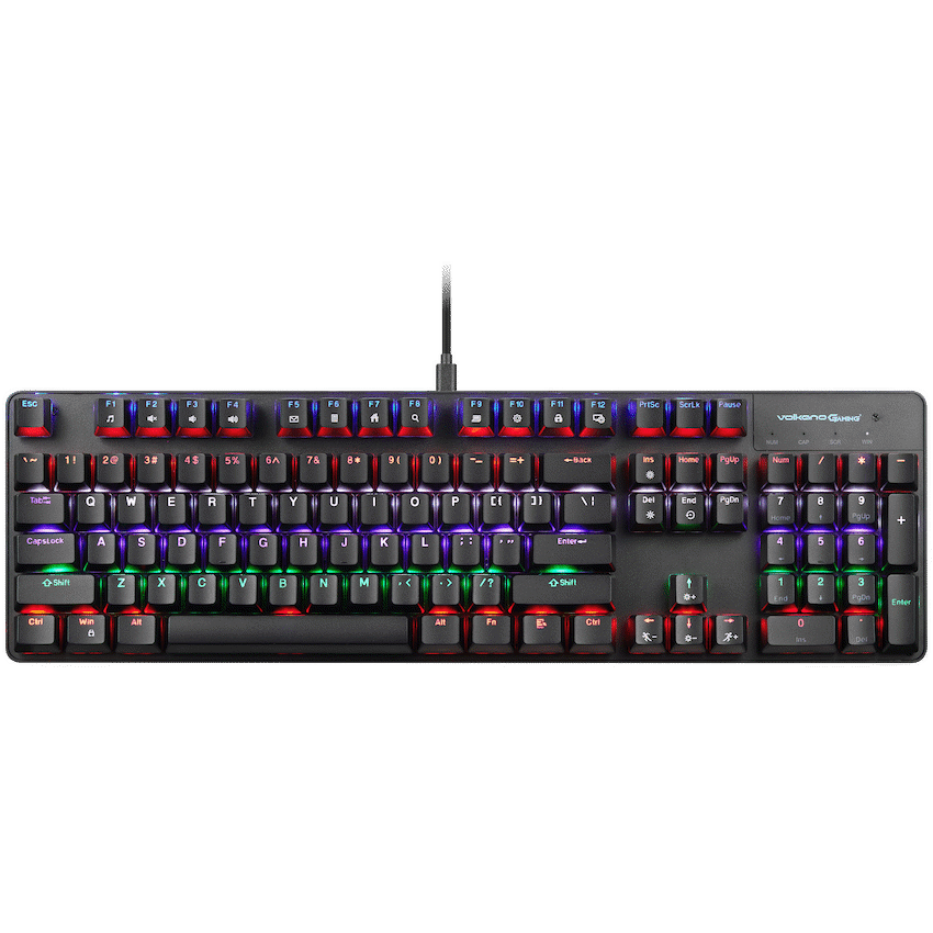Volkano Gaming Phantom X1 Wired Mechanical keyboard with RGB lighting