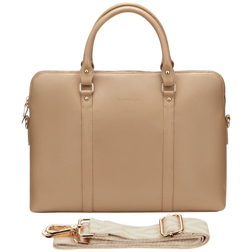 Supanova Supanova Azura Ladies 15.6" Laptop Tote Bag Taupe