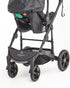 3 IN 1 Emerald Pu Leather Black On Black Plus Pu Nappy Bag