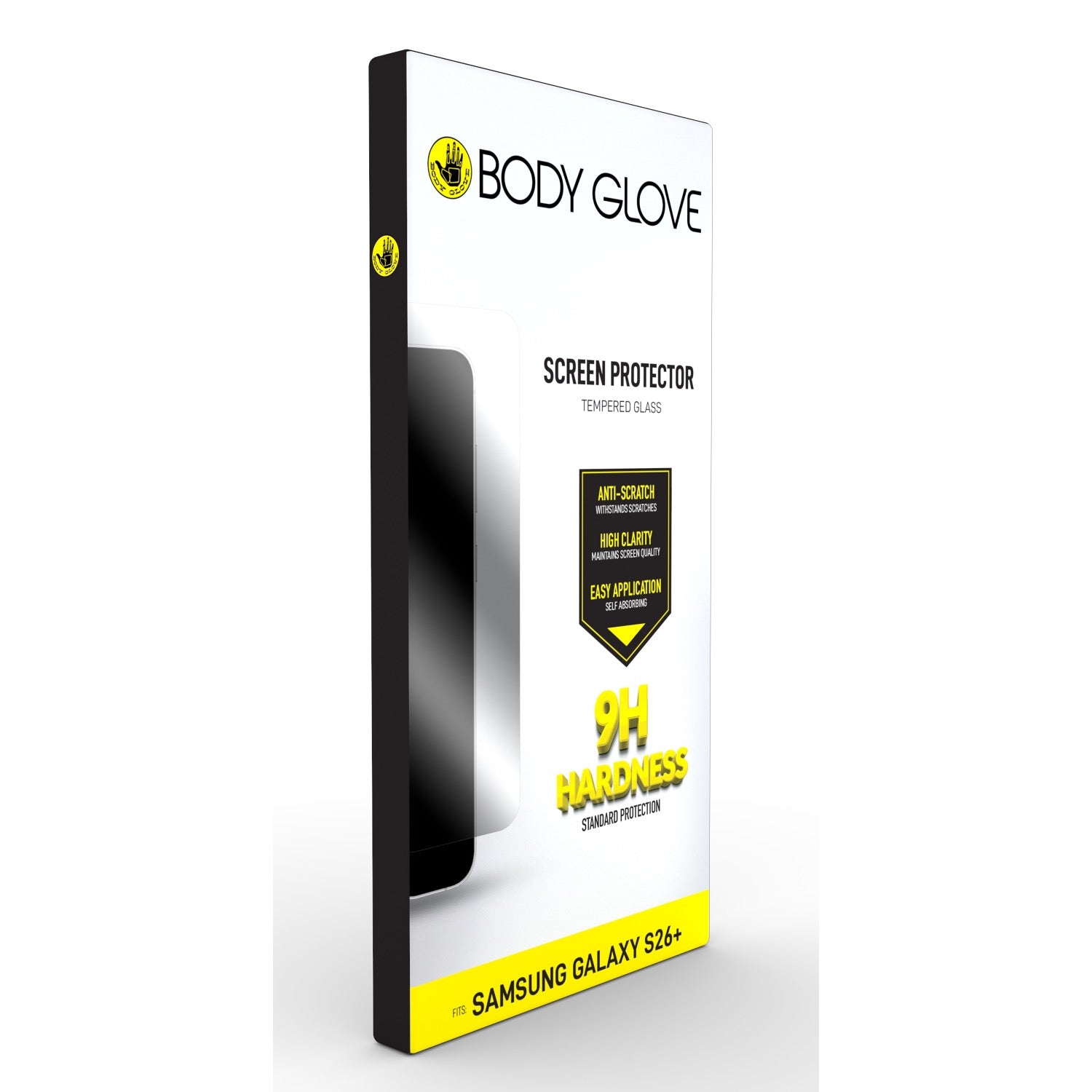Body Glove Tempered Glass Screen Protector - Samsung Galaxy S26+ - Clear