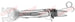 Adjuster, drum brake - QUICK BRAKE - 10101002