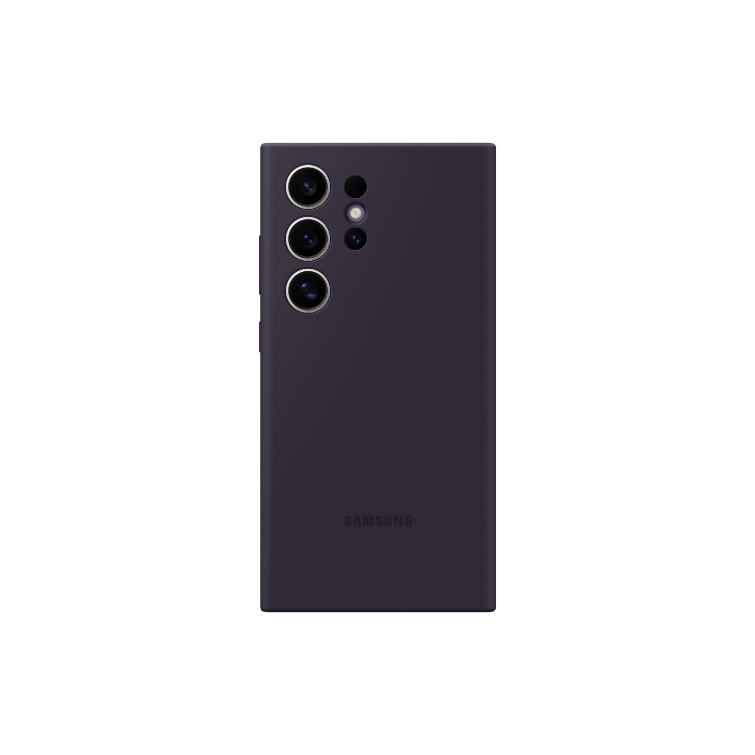 Samsung Silicone Cover - Samsung Galaxy S24 Ultra - Dark Violet