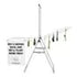 Hangon Metallic Grey 25m Drying Rack + Rod - 403545