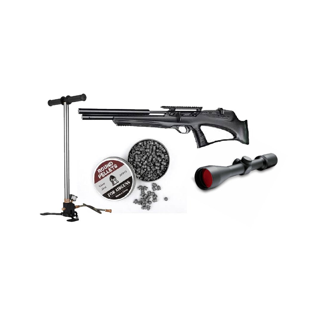 Artemis SnowPeak T-rex Bullpup 5.5mm Combo