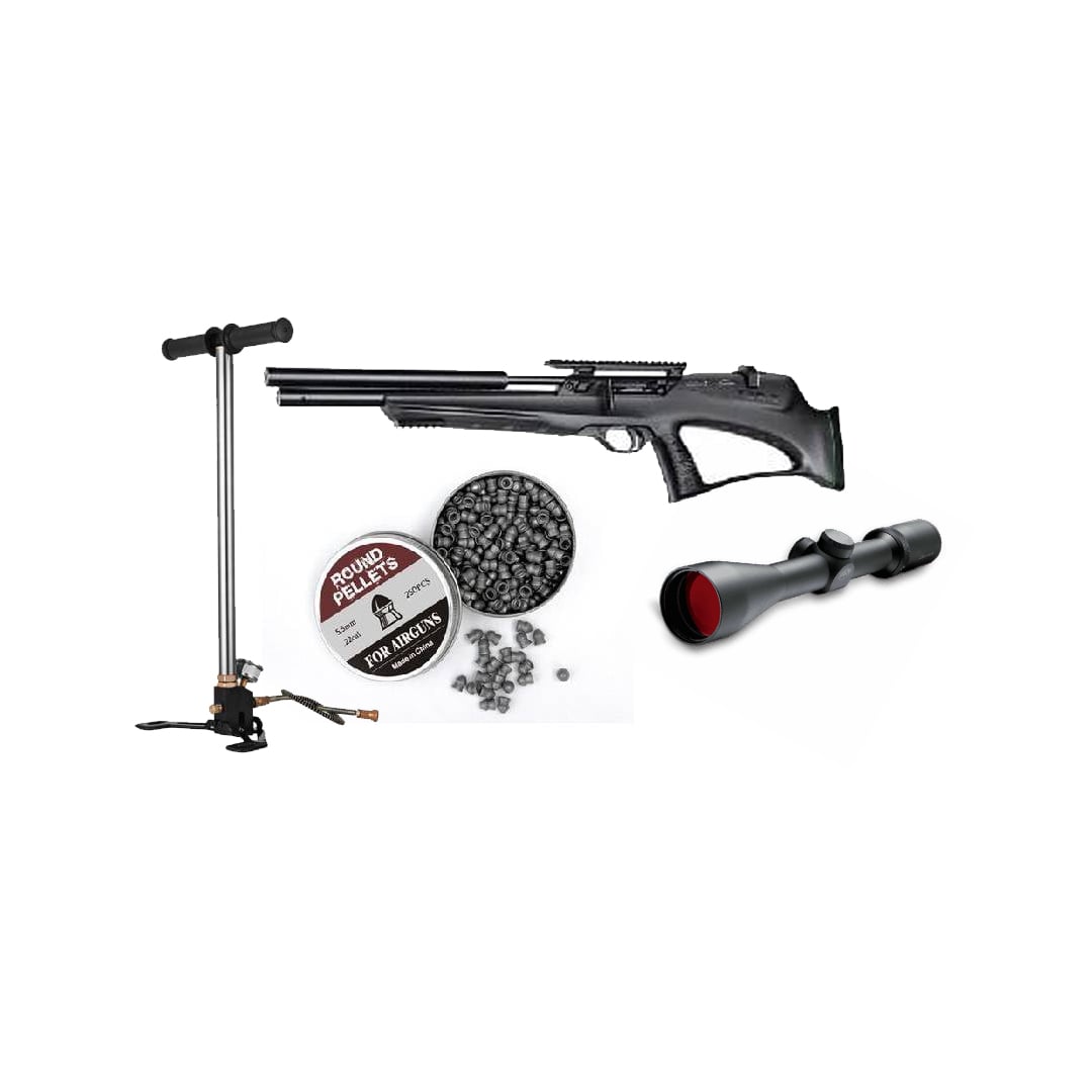 Artemis SnowPeak T-rex Bullpup 5.5mm Combo