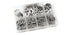 200 Piece Assorted Flat And Spring Washers Set