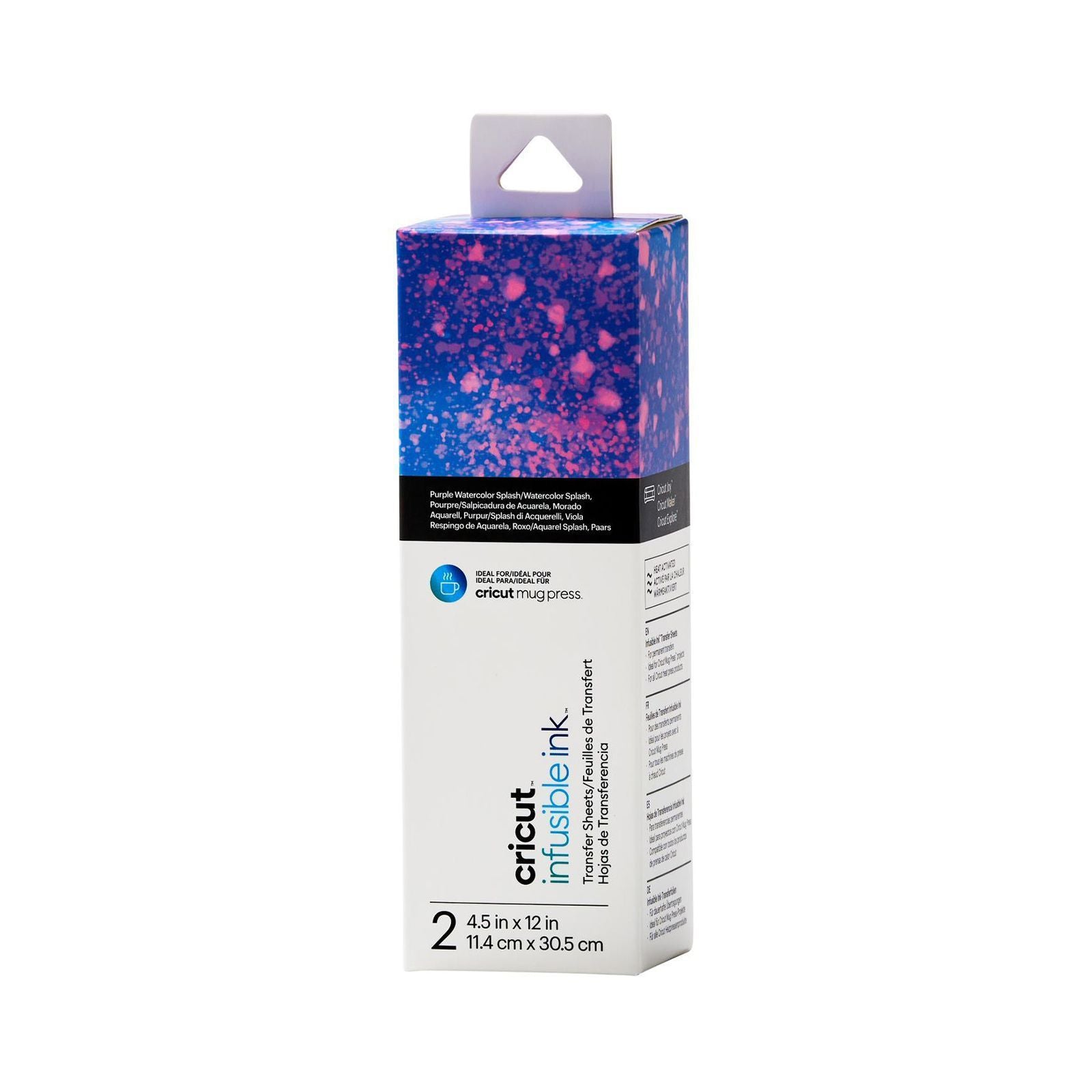 2011428 - Cricut Infusible Ink Transfer Sheets 2-pack (Watercolour Splash) 30.5x30.5cm