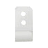 Curtain Track Ceiling Bracket, Single, Metal, C-Rail