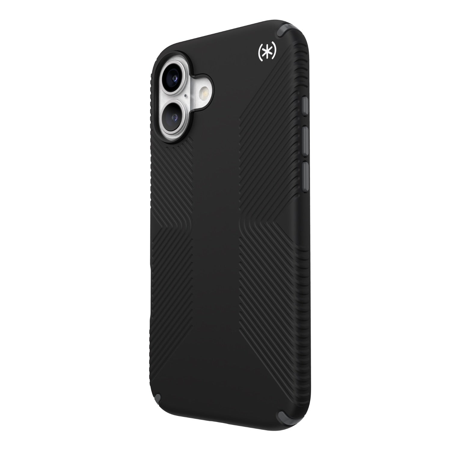 Speck Presidio2 Grip Case - Apple iPhone 16 Plus - Black & Slate Grey