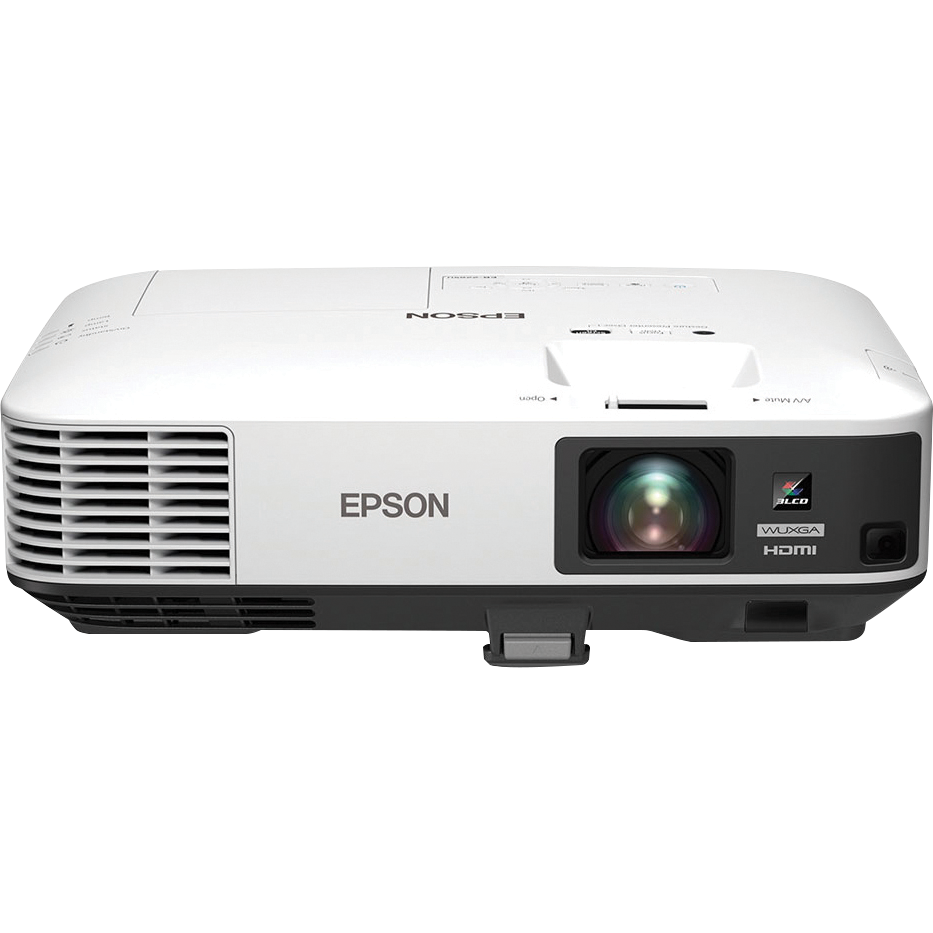 Epson 5000lm WUXGA 1920x1200 16:10 Lamp USB 2VGA 2HDMI RS-232C Wi-FiOptional NoBag White Mobile/Install