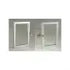 Door Profile With Cover, Aluminium, 3 Meter