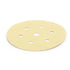 Gold Sanding Disc, Grip, 6+1 Holes, 150mm, P80