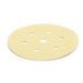Gold Sanding Disc, Grip, 6+1 Holes, 150mm, P80