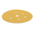 Gold Sanding Disc, Grip, 6+1 Holes, 150mm, P60