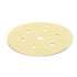 Gold Sanding Disc, Grip, 6+1 Holes, 150mm, P150