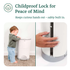 NEW Korbell Classic hands-free Nappy Bin 16L Bundle (with free liner) - White