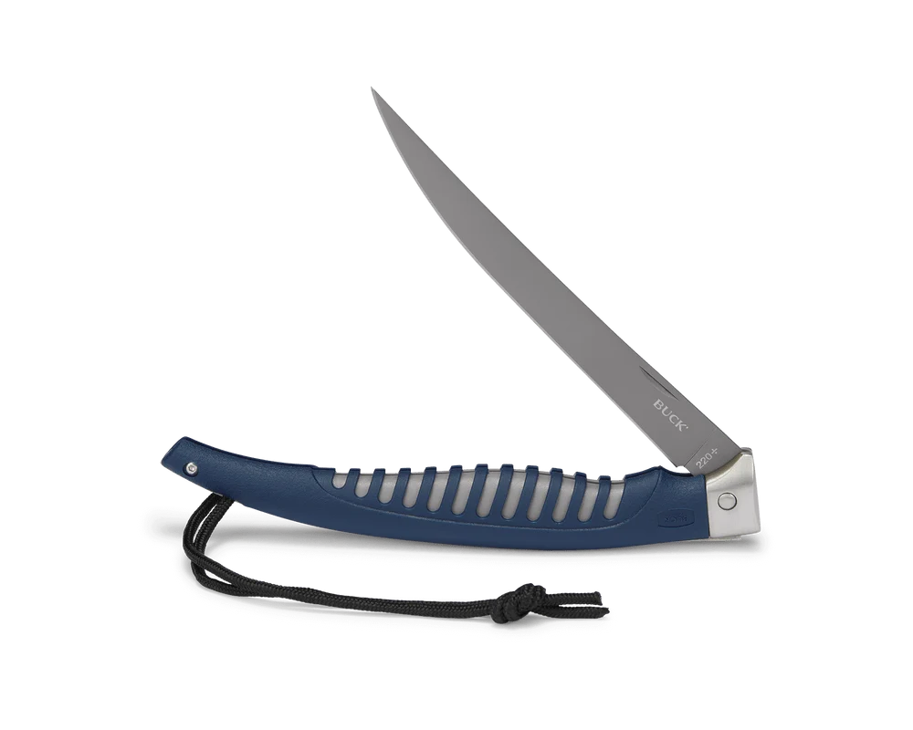 Buck 220 Silver Creek Folding Fillet Knife 220BLS-B