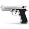 Retay Mod 92 Mat Chrome Blank/Pepper Gun (Semi Auto|15+1|9mm PAK)