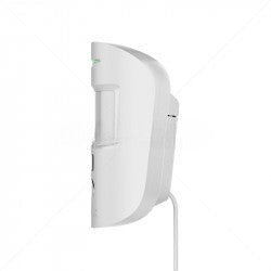 Ajax MotionProtect Fibra White – Wired PIR Motion Detection Sensor