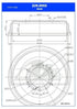 ATE Rear Brake Drum for Toyota Quantum - 229-0002