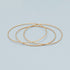 14/20 Gold Filled Hammered Wire Bangle Bracelet