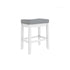 Jost 24" PVC Grey Counter Stool - NFK007WH