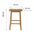 Jost Natural Bar Chair 24"