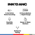 Skullcandy INKD® ANC Wireless Earbuds - Black