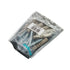 Coach Screws with Plugs, M8 x 50mm, 12 Pieces