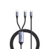 UGREEN Dual Type-C To Type-C Braided Cable 100W 1.5 Metre - Black