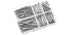 270 Piece Assorted Split Pins Set