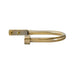 Holdback, Round, U-Arm, Bronze, 25mm