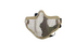 Tan Tactical Mesh Half BB Face Protection Mask - Color | Brown