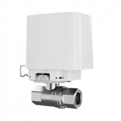 Ajax WaterStop 3/4" White – Smart Wireless Water Shutoff Valve