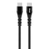Snug Type-C To Type-C Silicone Cable - 1.2 Metre - Black