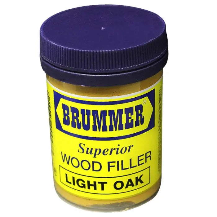 Brummer Woodfiller, Light Oak, 250g