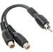 Adapter Cable, pre-amp - FEMO - RCA1MT2F