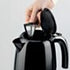 Kenwood Glossy Black Plastic Kettle - ZJP31.000BK