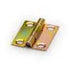 Butt Hinge, Yellow Passivate, 25mm, 8 Pieces