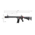 Lancer Tactical Gen 3 Airsoft Rifle (AEG|Full-Semi Auto|130) LT-25B-G3-RED-K