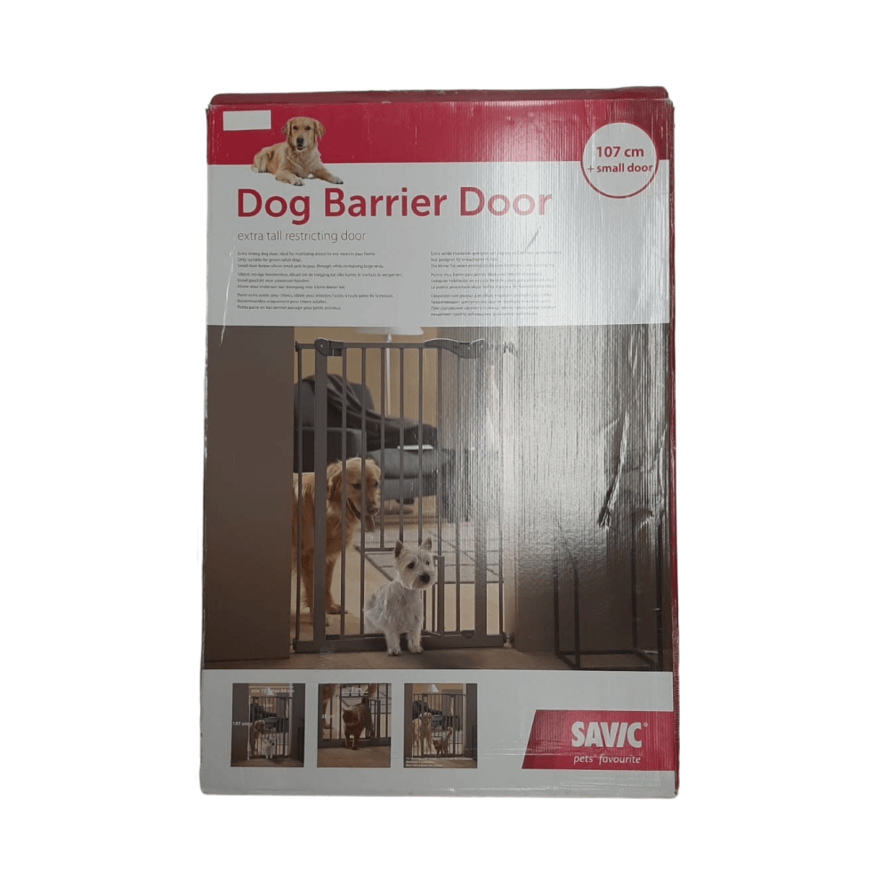 Savic Dog Barrier Door 107cm + Small Door