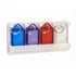 Key Tags with Rack, 4 Pieces