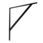 Shelf Bracket, Heavy Duty, Black, 350mm x 300mm