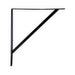 Shelf Bracket, Heavy Duty, Black, 450mm x 400mm