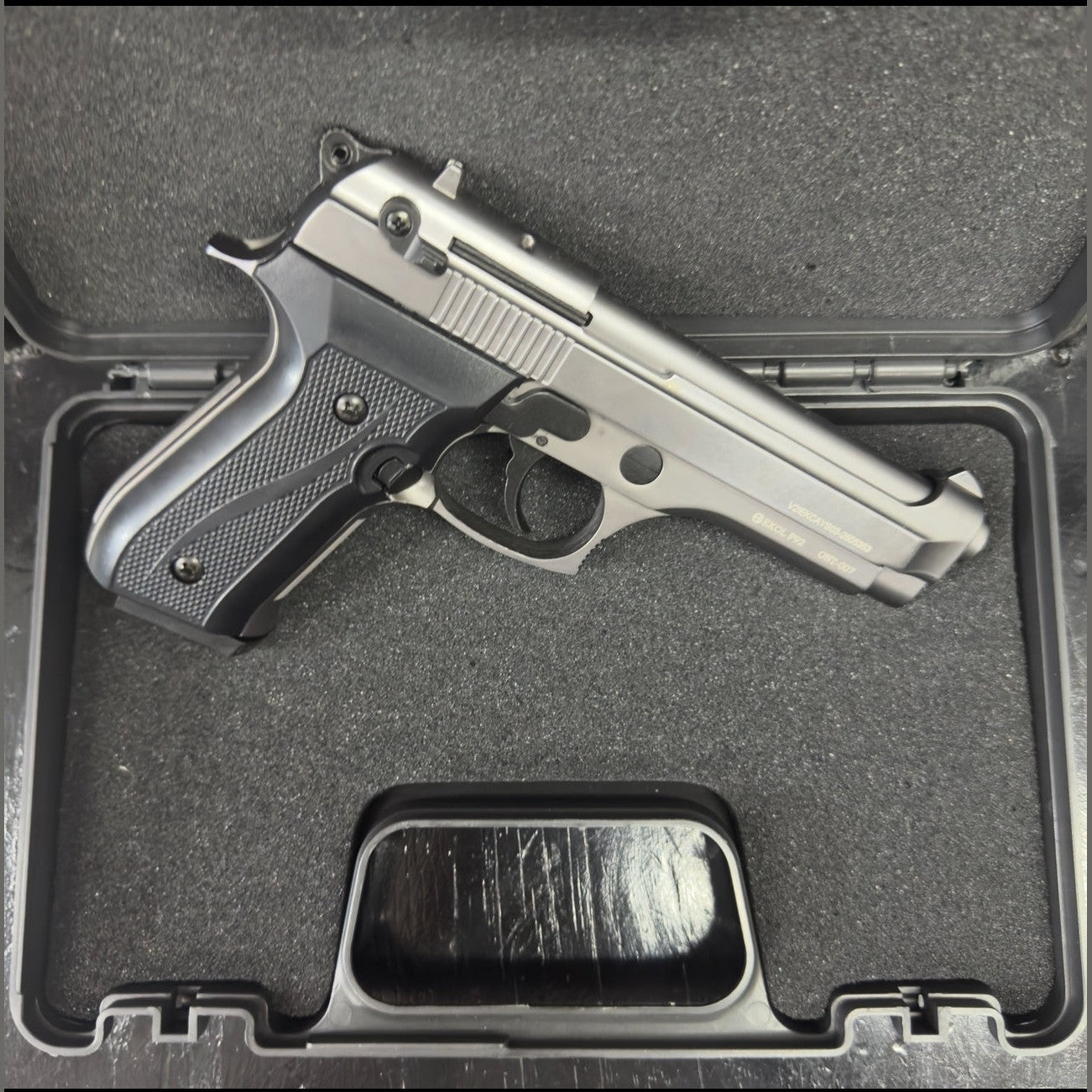 Ekol F92 Magnum Fumed Blank/Pepper Gun (Semi Auto|17+1|9mm PAK)